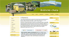 Desktop Screenshot of kralickachata.cz
