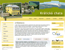 Tablet Screenshot of kralickachata.cz